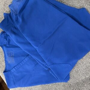 Blue FIGS scrub set